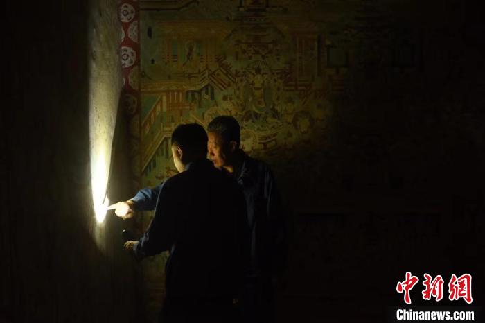 紀錄片《敦煌師父》亮相 片方供圖 紀錄片《敦煌師父》亮相 片方供圖