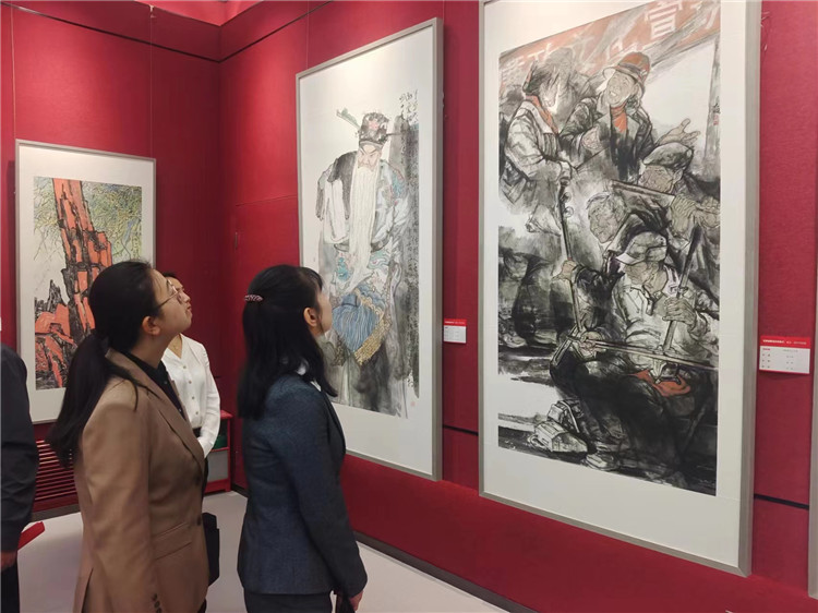 2023年5月，甘肅省紀委監委機關、省委巡視辦、省文旅廳主辦，甘肅畫院承辦的甘肅省廉潔文化美術、書法、設計作品展開展，逾萬人參觀。.jpg