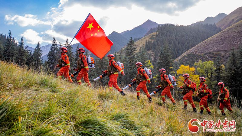 隴拍客丨張掖：堅守防火一線 守護綠水青山